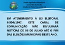 COMUNICADO